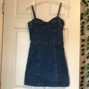 pacsun denim dress